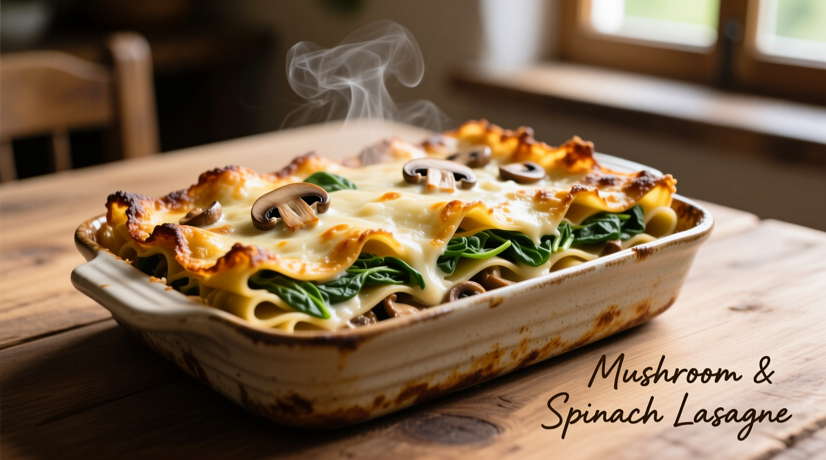 Perfect Mushroom & Spinach Lasagne Recipe | Step-by-Step Guide