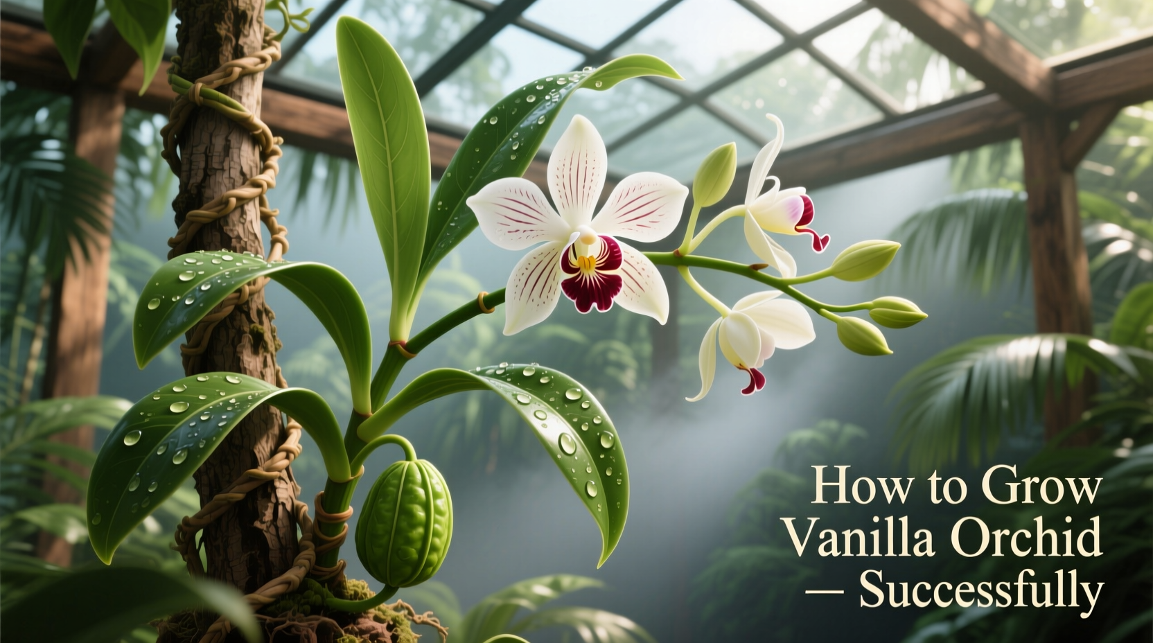 how to grow vanilla orchid