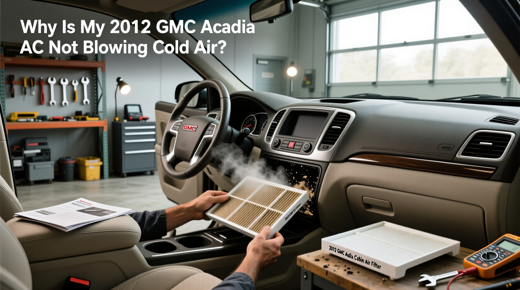 2012 acadia ac not cold filter fix guide