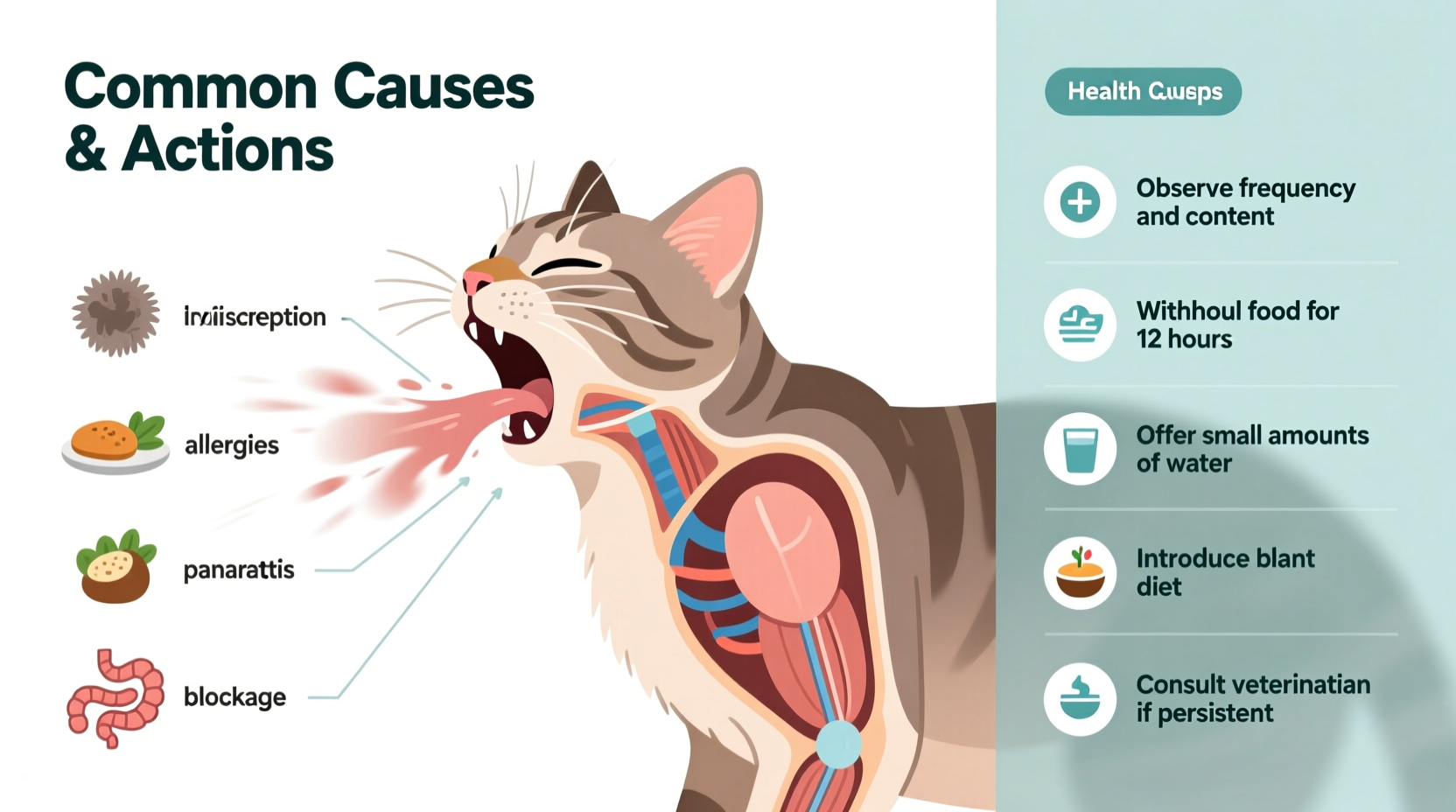 why is my cat throwing up common causes what to do