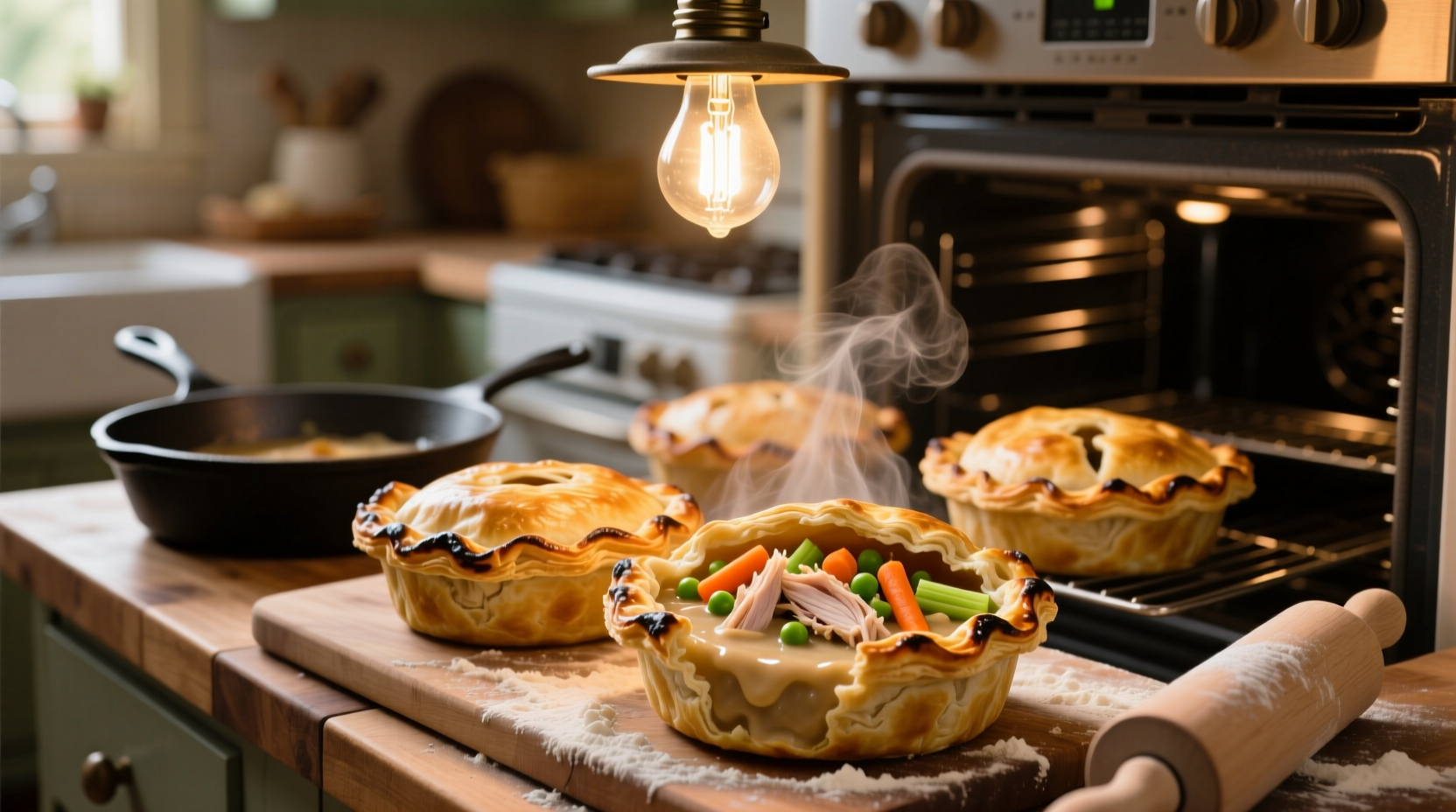 easy chicken potpies
