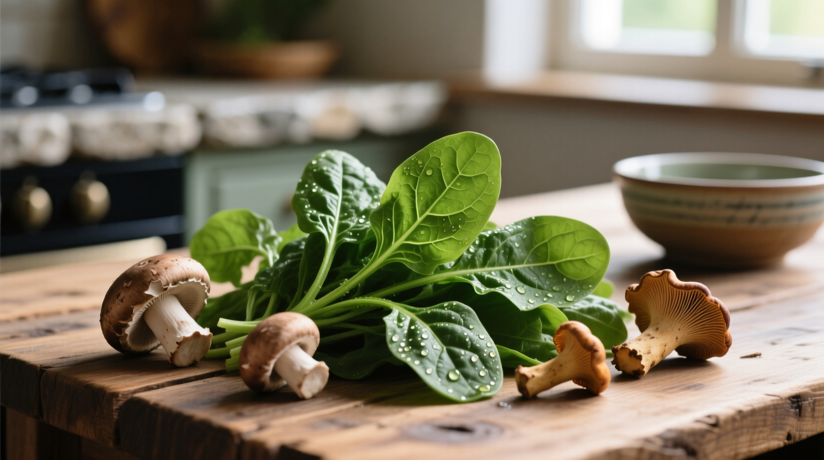 Spinach and Mushroom Pairing Guide: Science & 5 Chef Recipes
