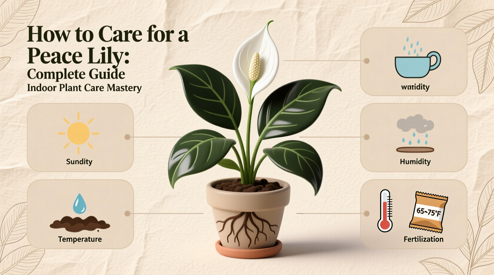 how do you take care of a peace lily