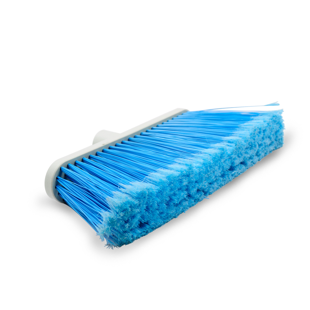 wholesale high quality custom color plastic connect and sweep handle cleaning broom brush