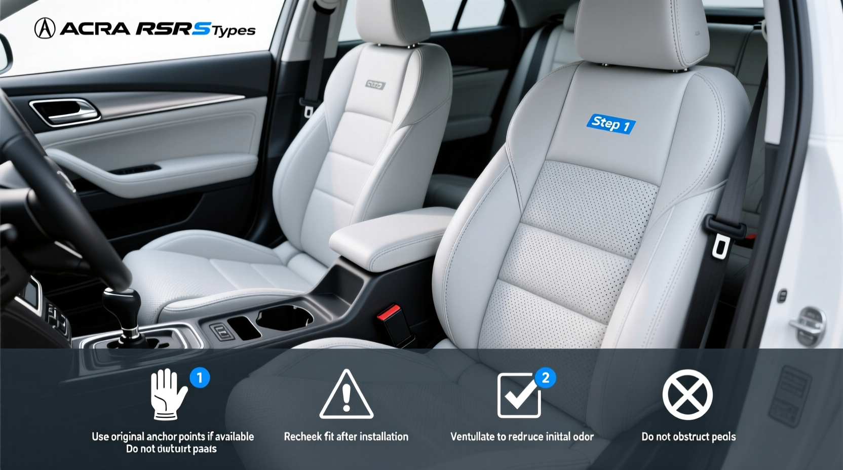 2002 Acura RSX Type S Seat Covers Buying Guide