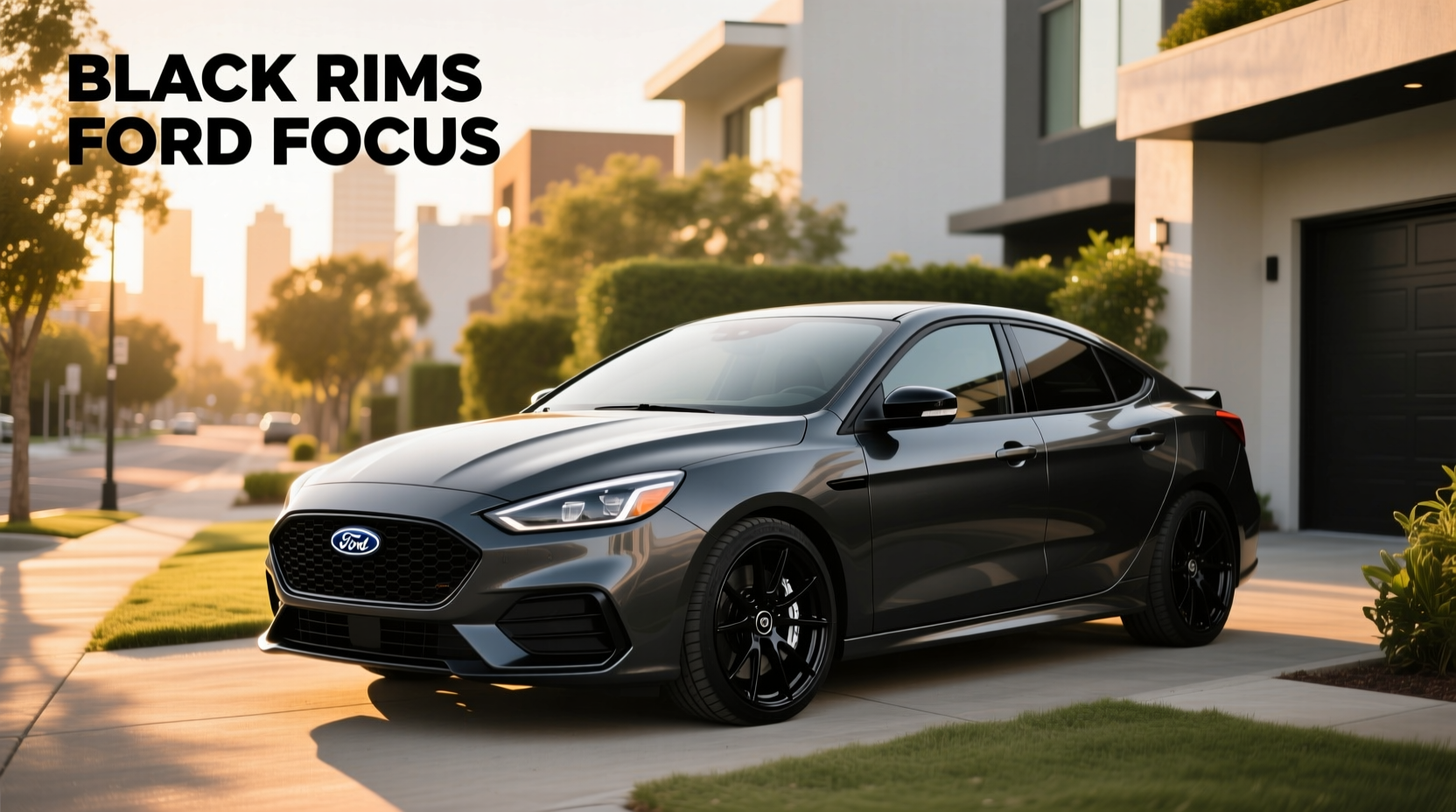 How to Choose Black Rims for a Ford Focus Safely