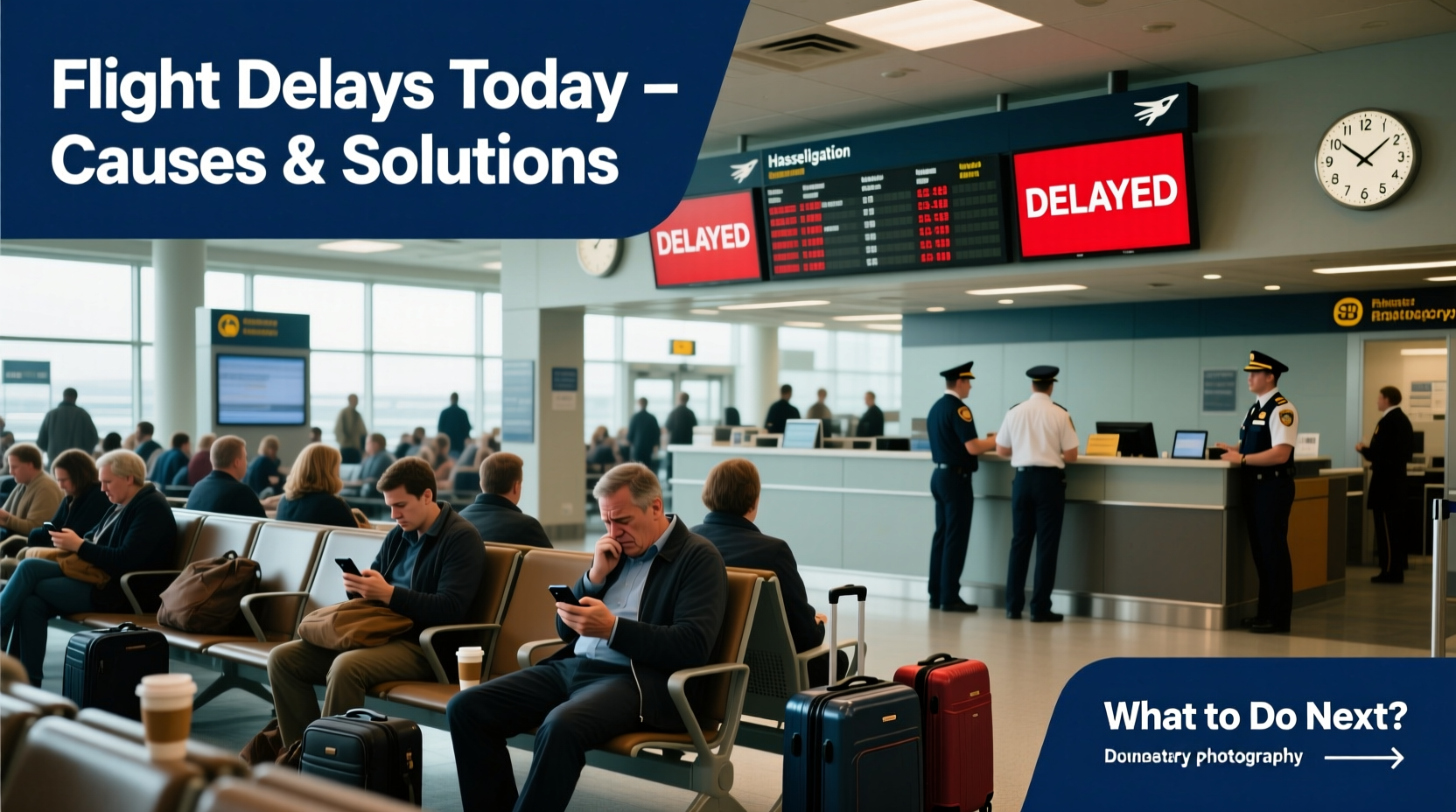 flight delays today why are flights delayed what to do