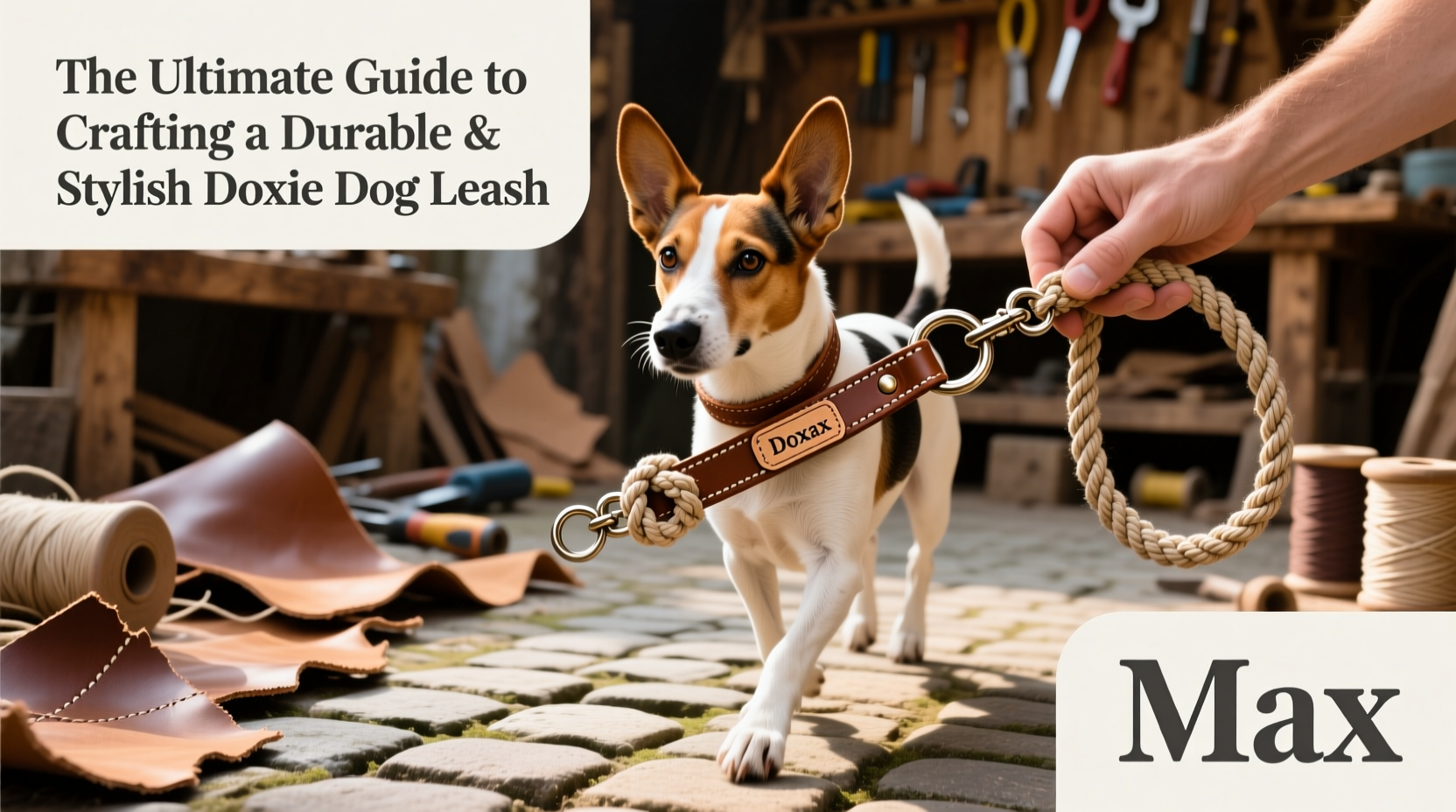 the ultimate guide to crafting a durable and stylish doxie dog leash at home