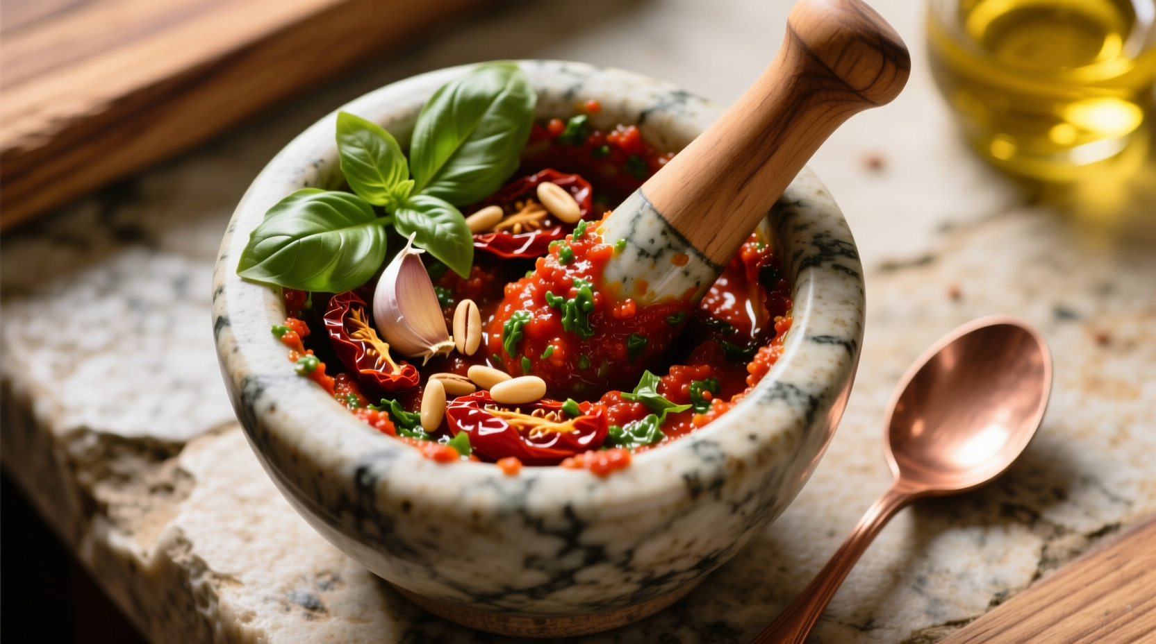 sun dried tomato pesto sauce