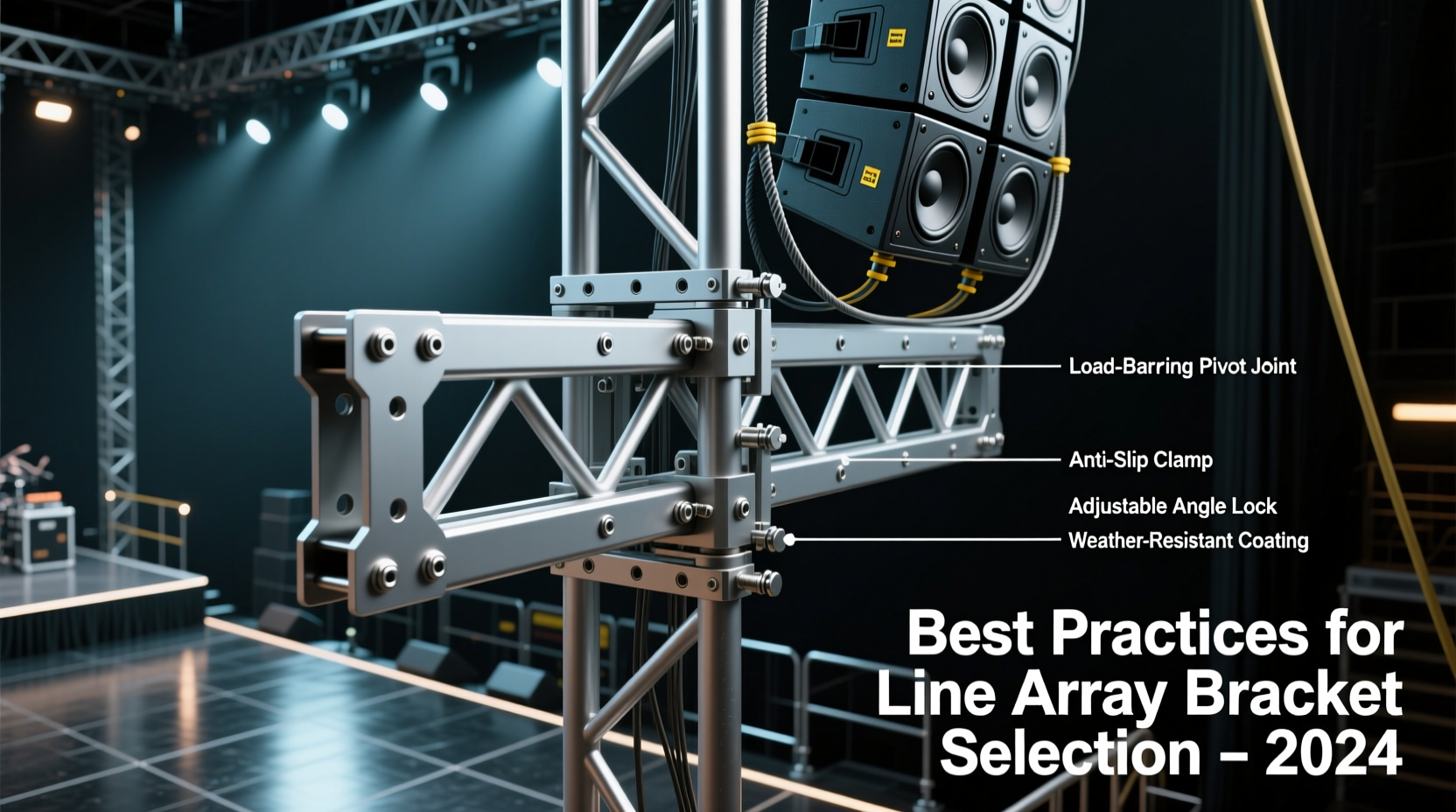 speaker line array bracket