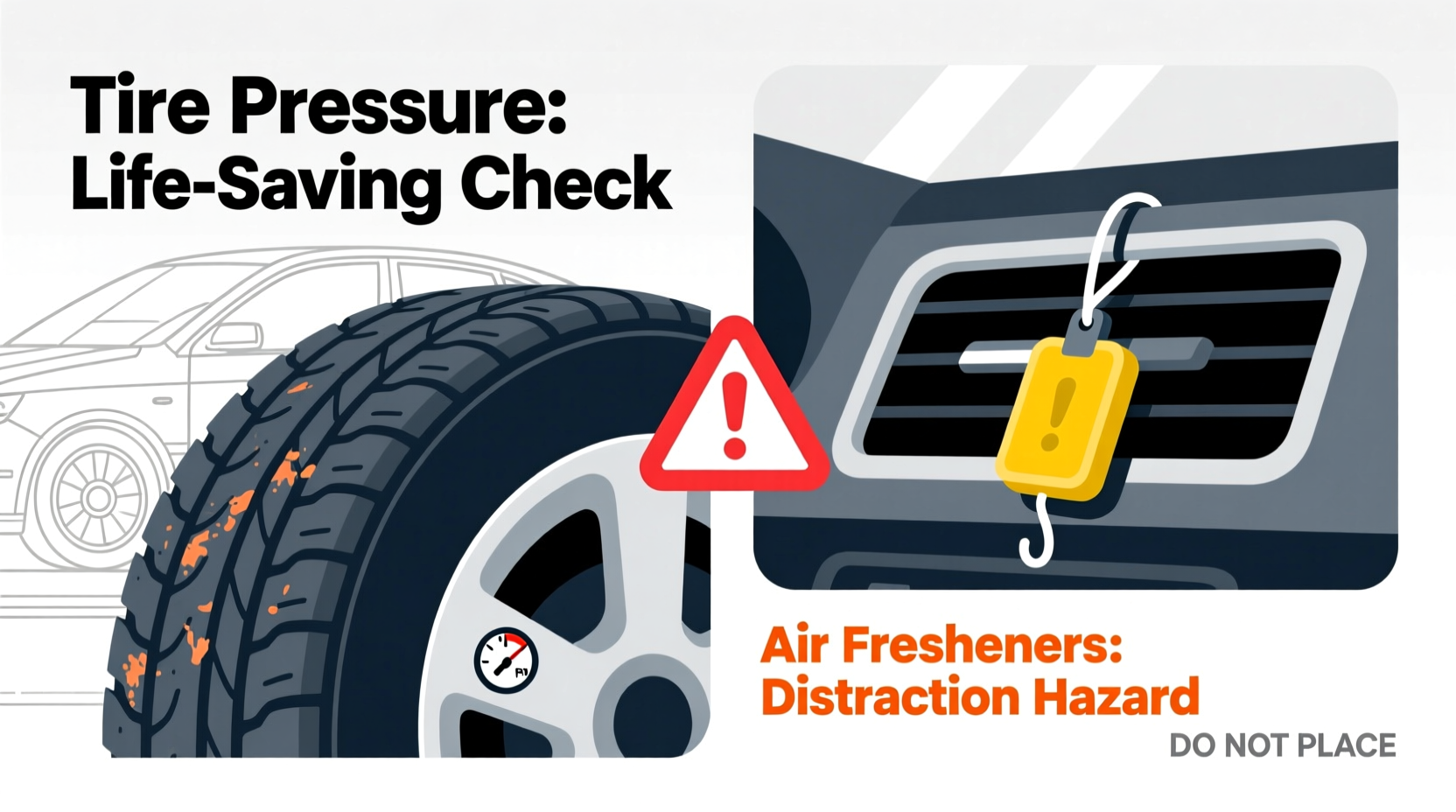 tire vs vent air freshener new drivers