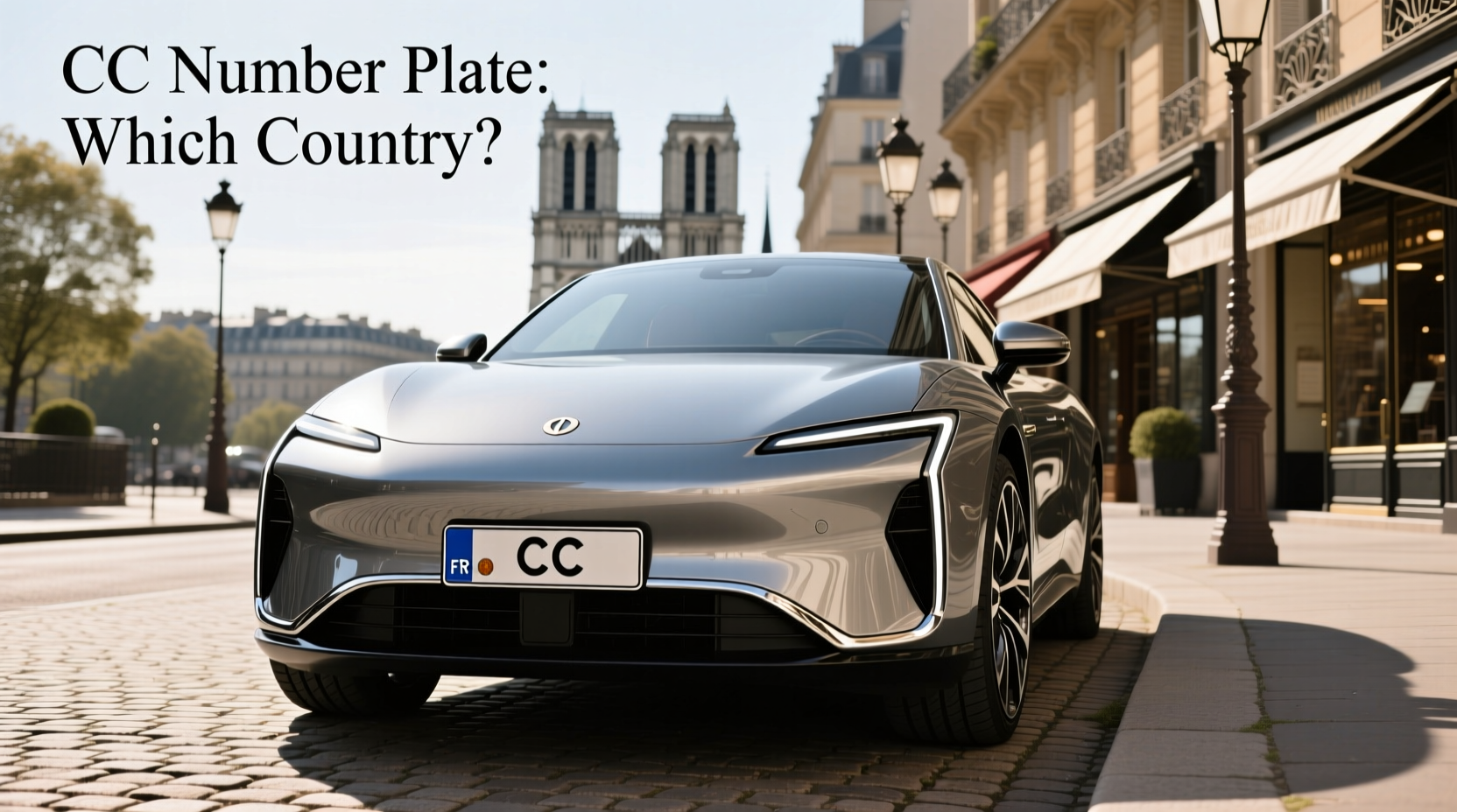 What Does a CC Number Plate Mean and Which Country Uses It?