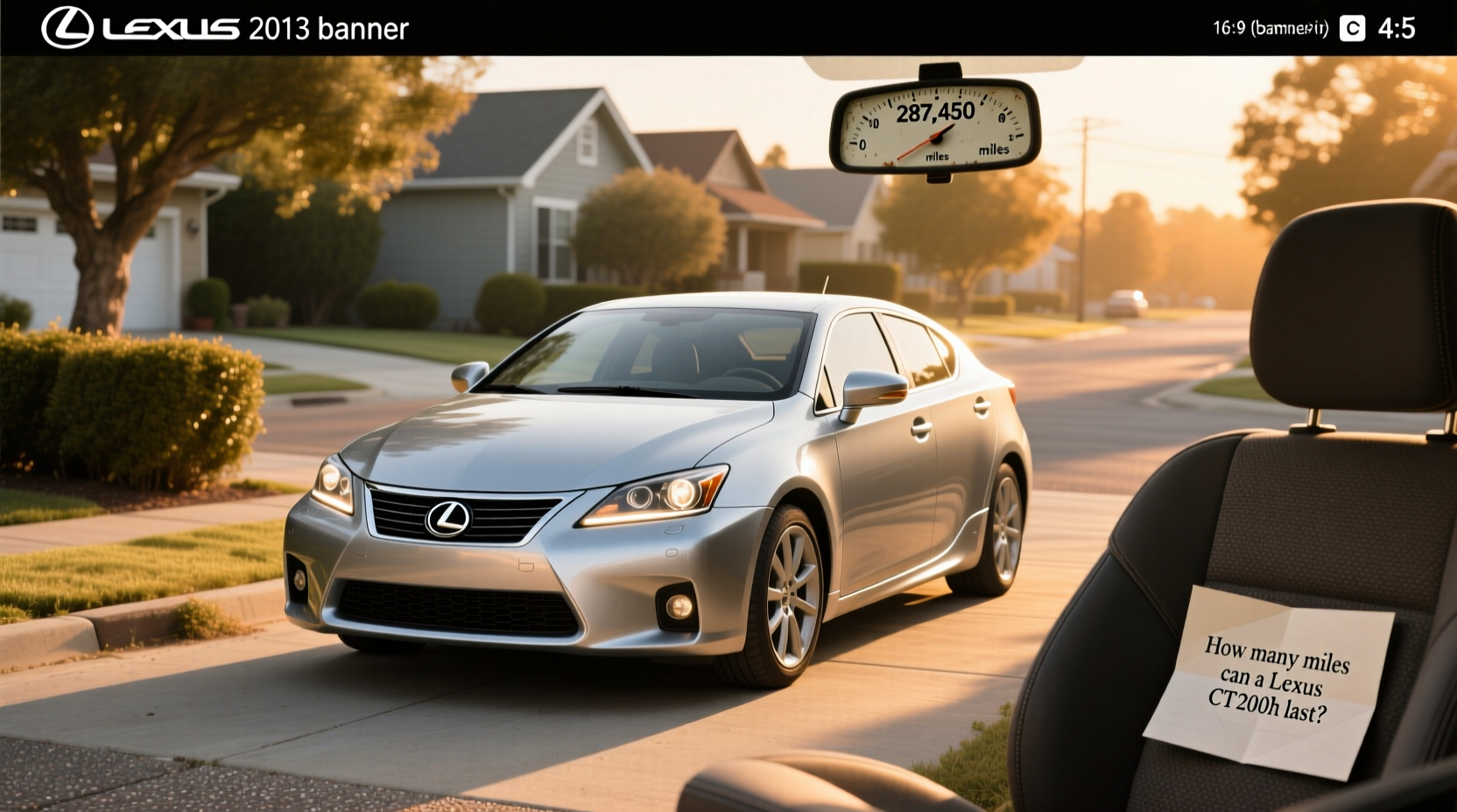 How to Buy a 2013 Lexus CT200h: A Practical Longevity Guide