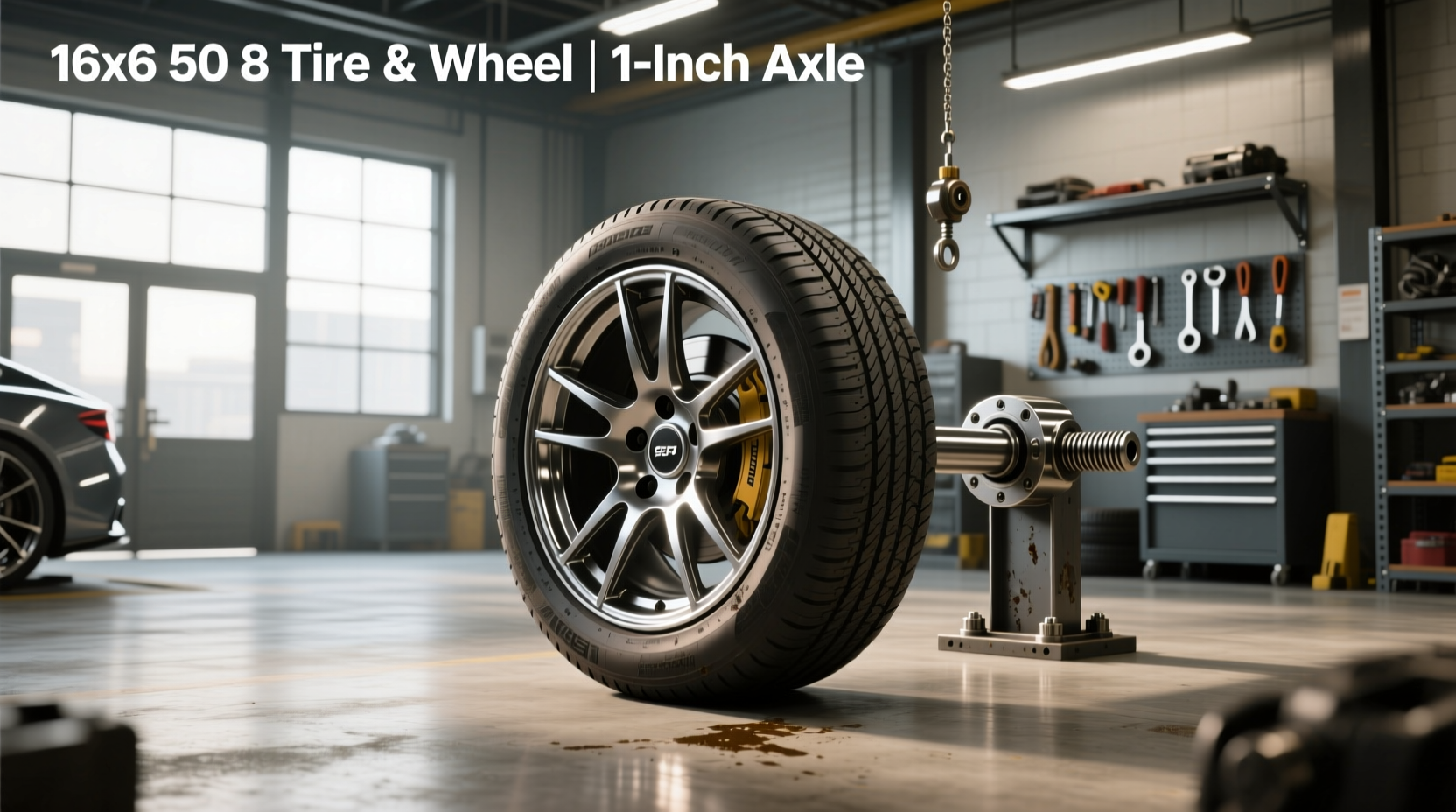 What Does 16x6.50-8 Tire and Wheel with 1-Inch Axle Mean?