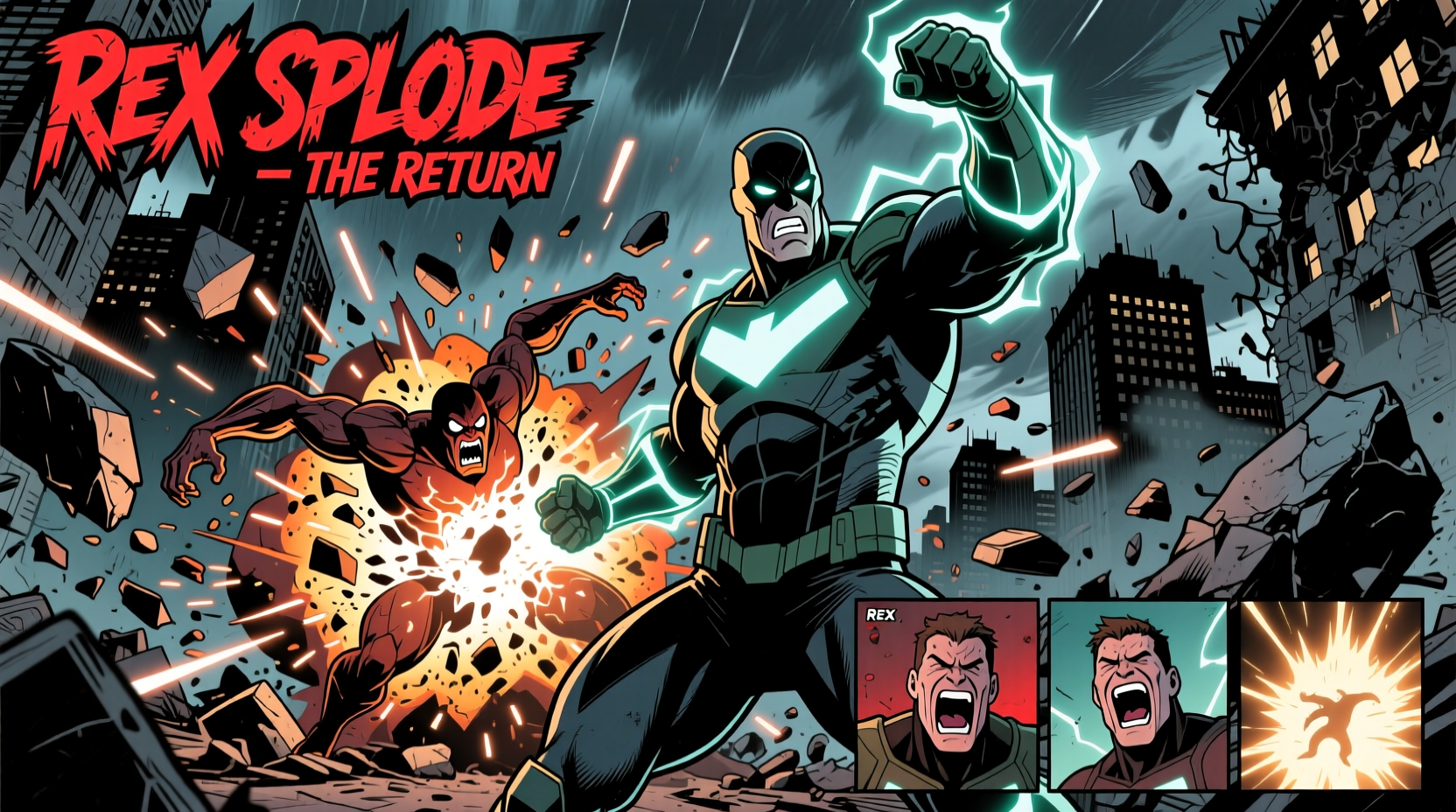 why did invincible kill rex splode comic death return