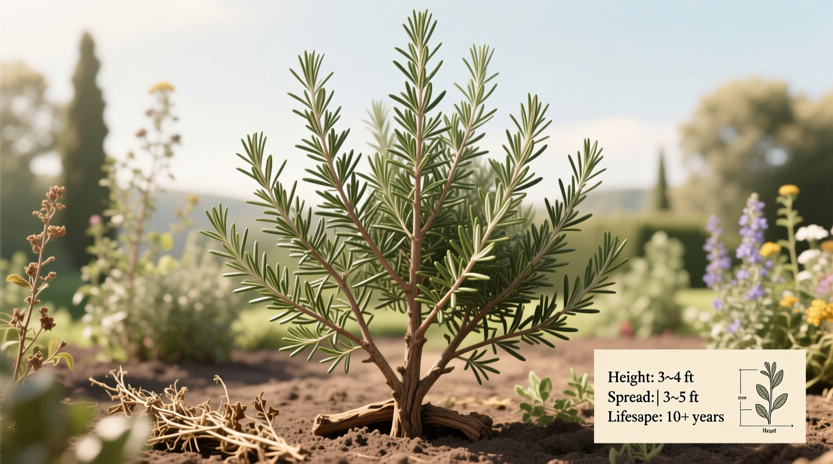 How Big Do Rosemary Plants Get? Full Size Guide