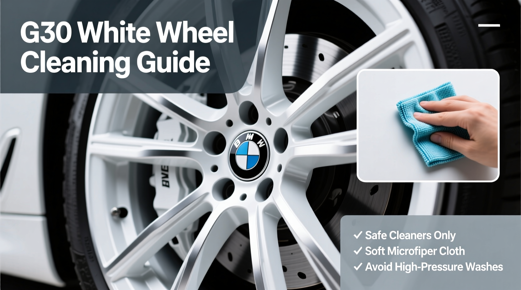 g30 white wheel cleaning guide