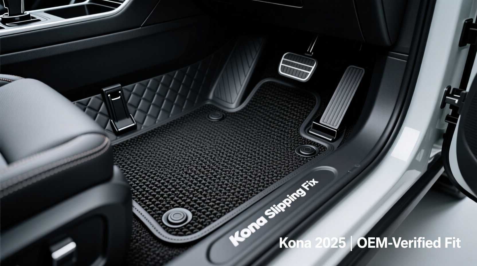 kona 2025 mat slipping fix