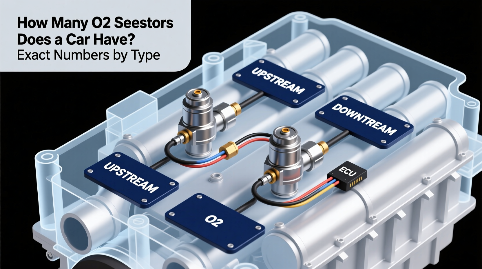 how many 02 sensors does a car have