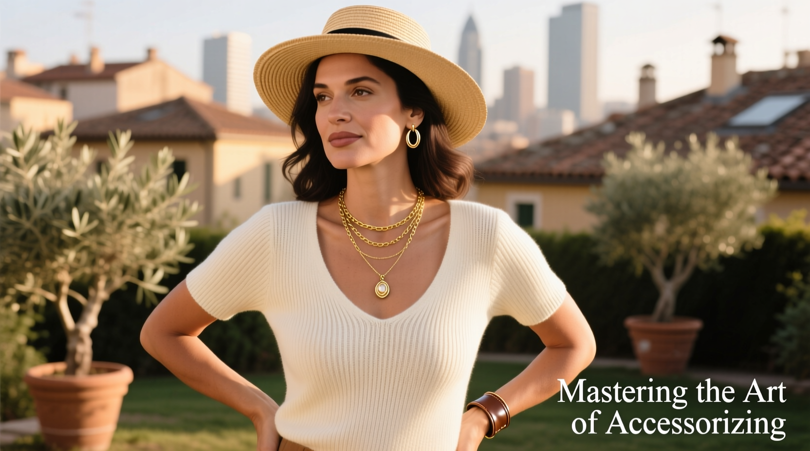 mastering the art of accessorizing short sleeve knitted tops for effortless style