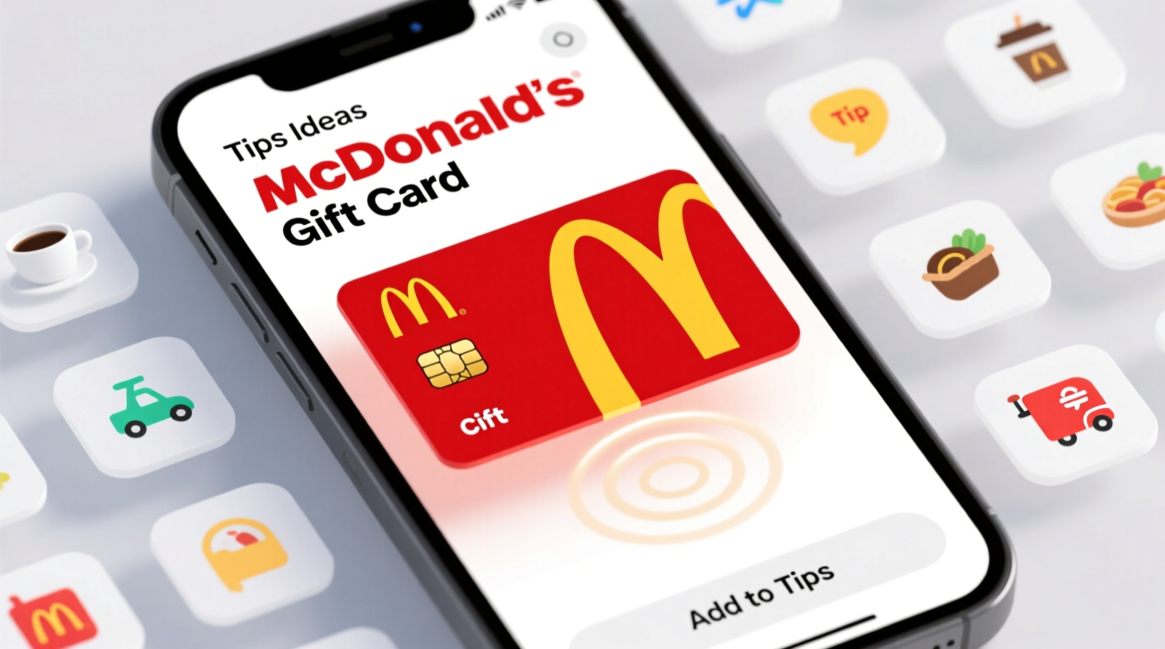 can i add a mcdonalds gift card to app tips ideas
