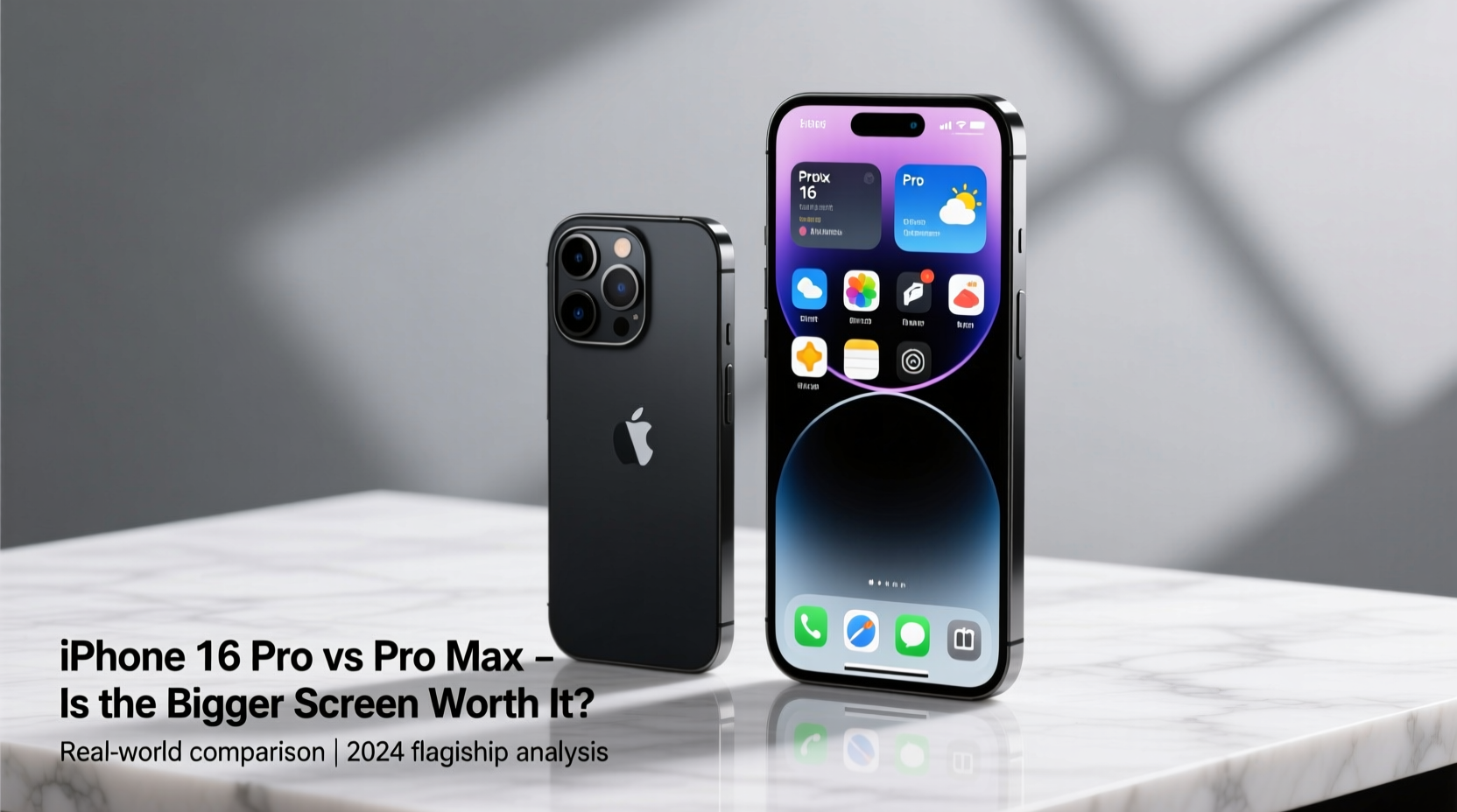 iphone 16 pro vs pro max is the bigger screen really worth it