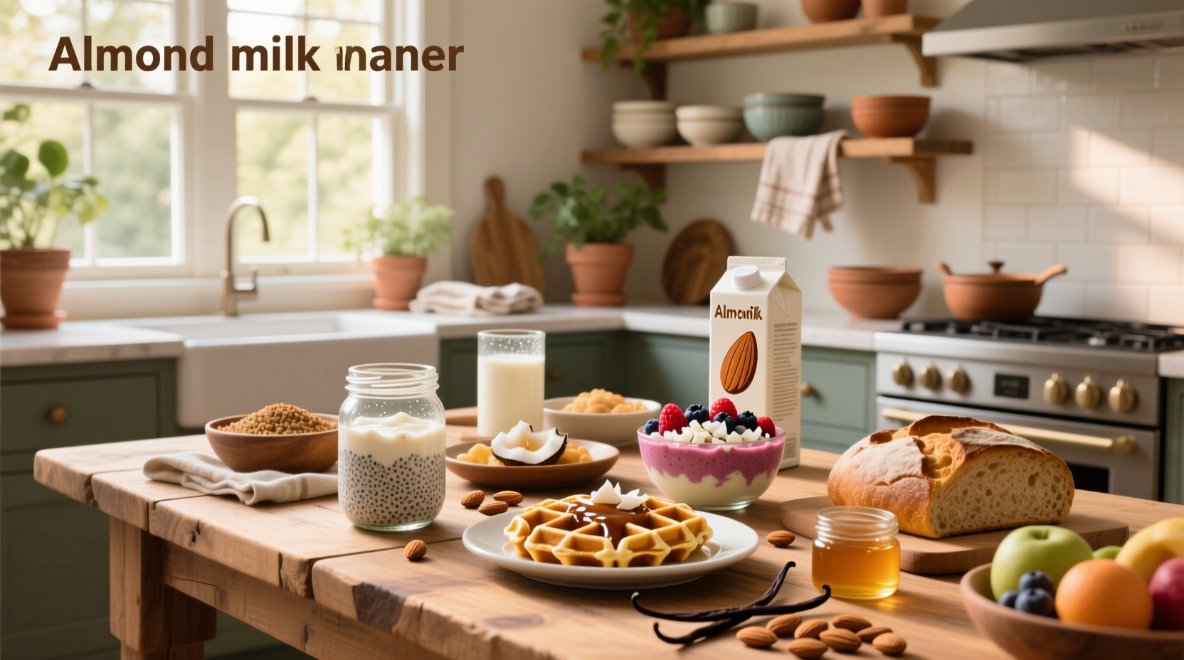 almond milk recipes for healthy eating