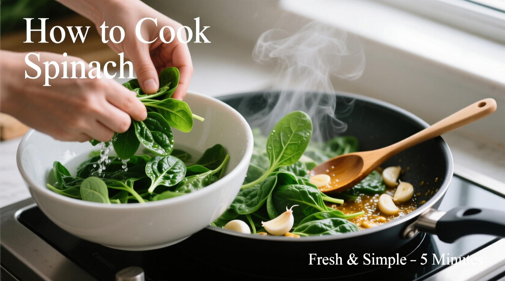 How to Cook Spinach Perfectly in 5 Minutes