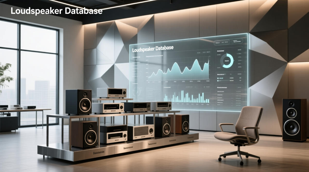 What Is a Loudspeaker Database? How to Find & Use Reliable Speaker Dat