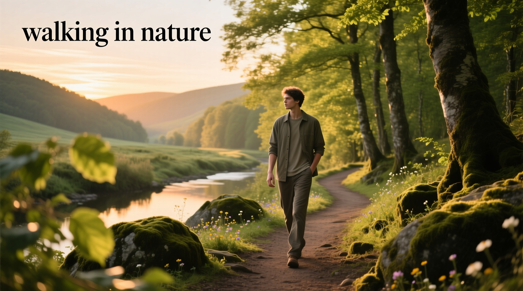 walking in nature for mental clarity