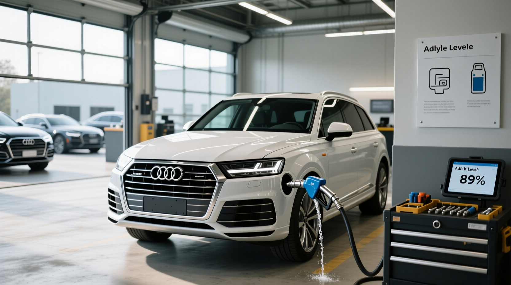 How to refill and fix AdBlue issues in Audi Q7