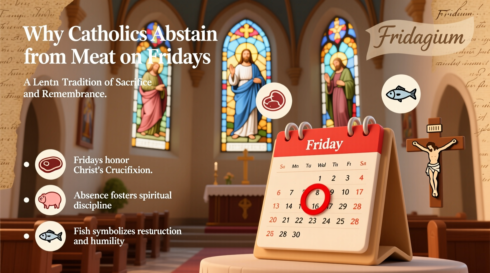 why catholics abstain from meat on fridays explained