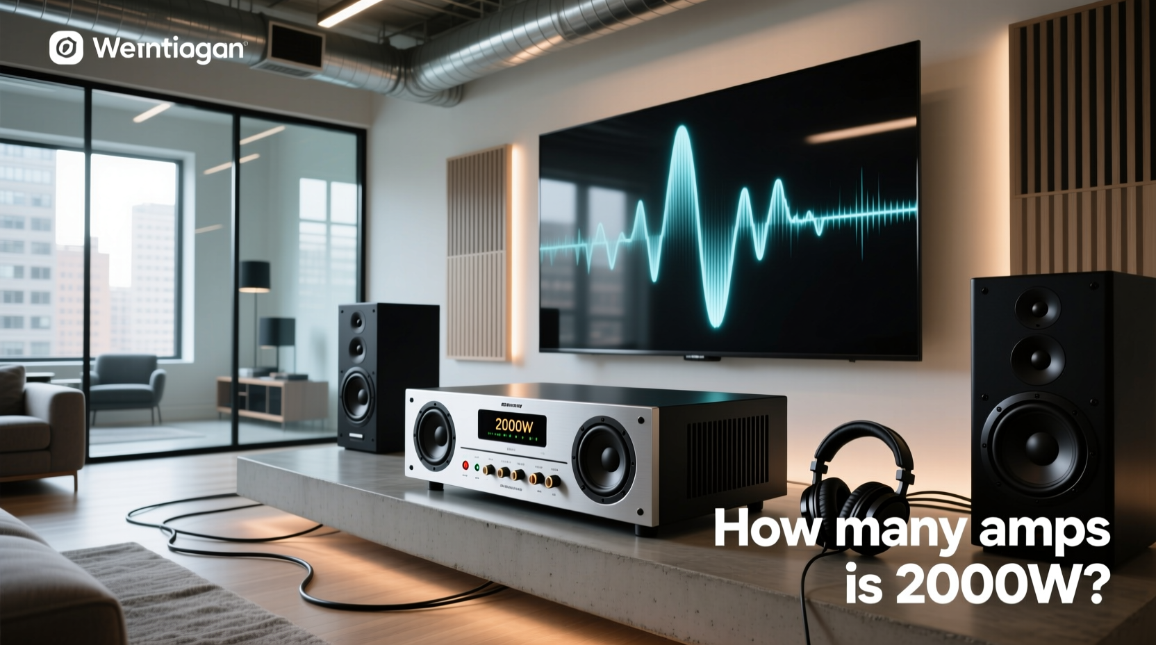 2000w subwoofer amp right power, wrong setup 