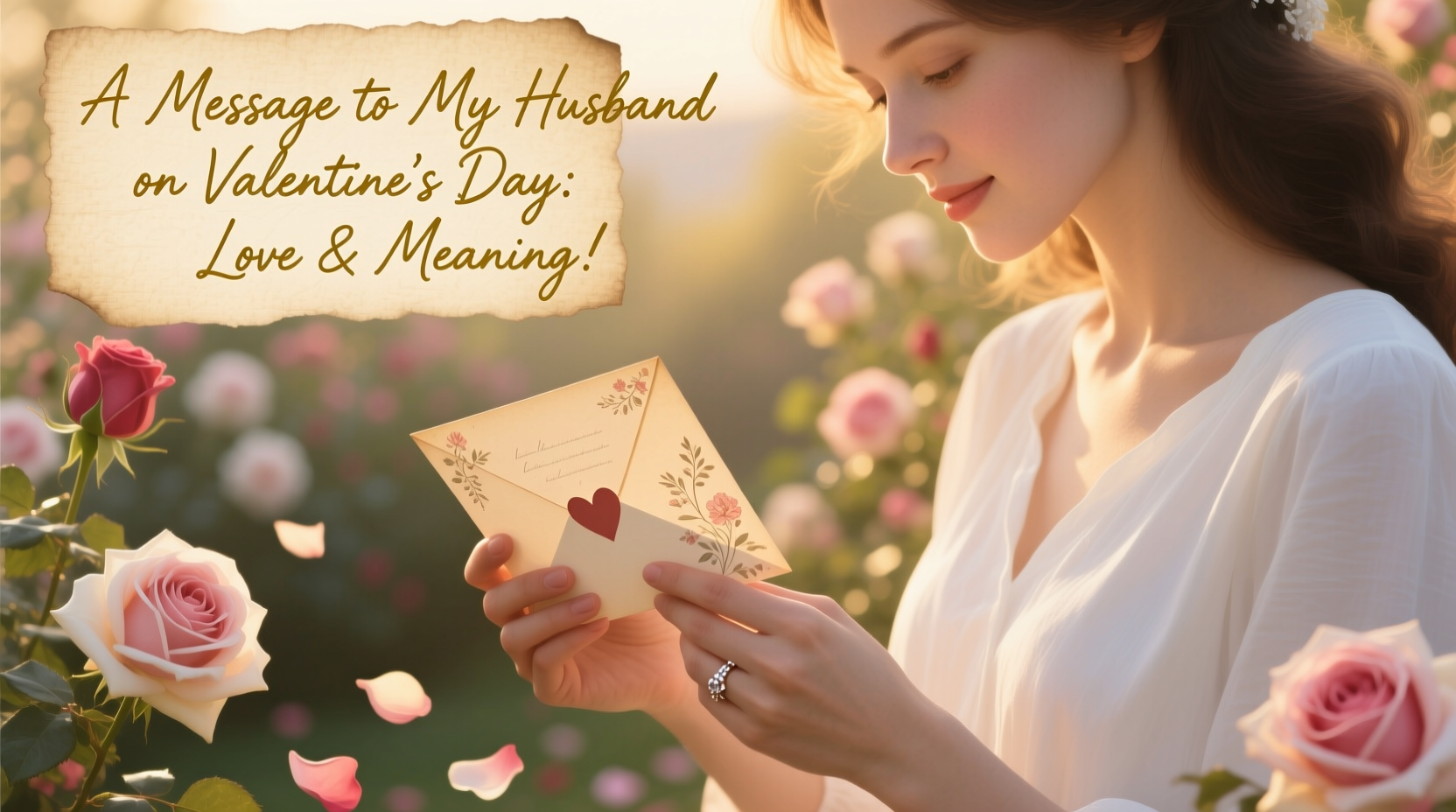 a message to my husband on valentines day