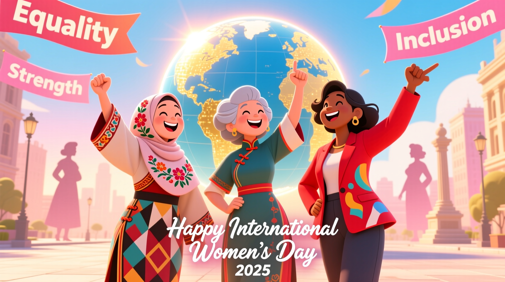 international womens day cartoons