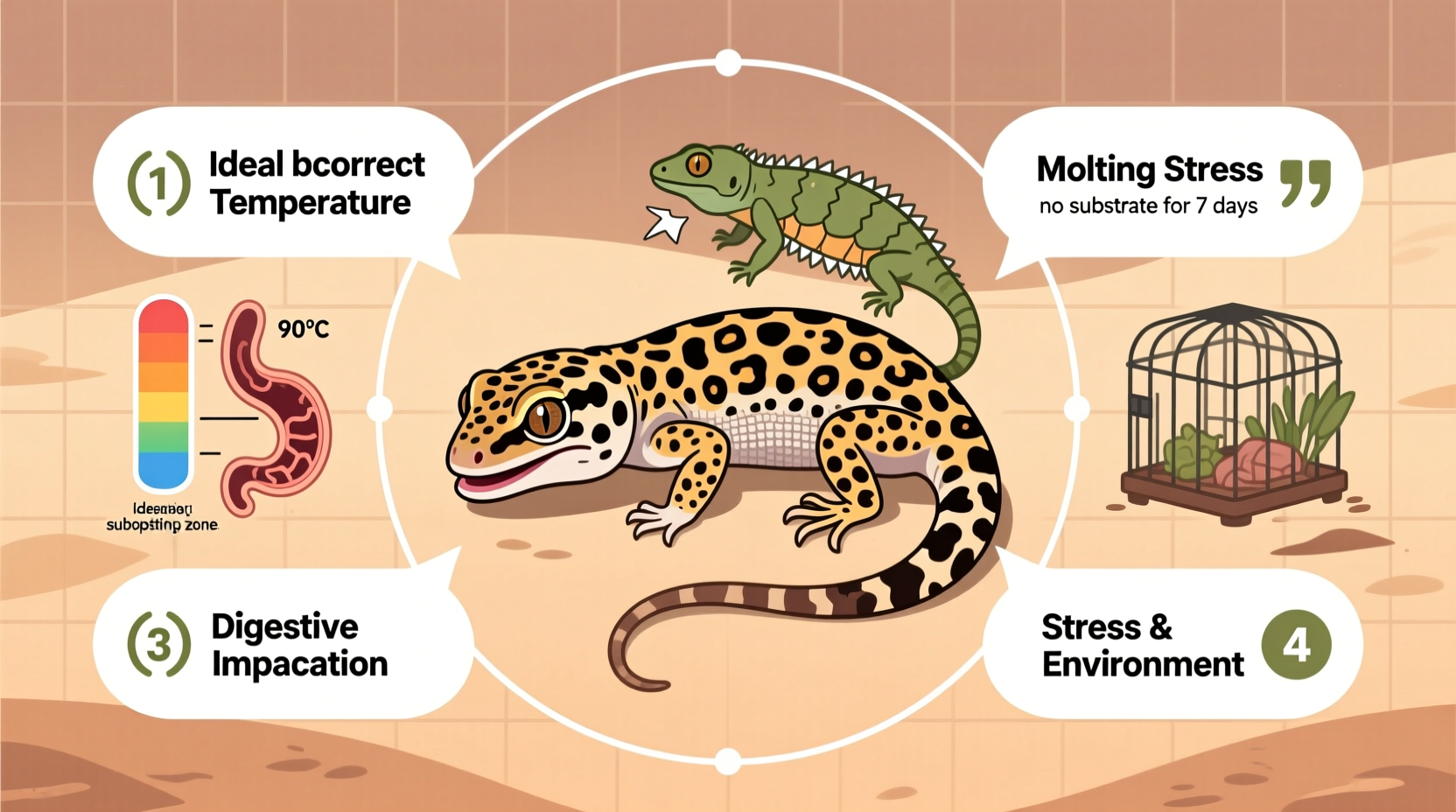 leopard gecko not eating reasons solutions to restore appetite