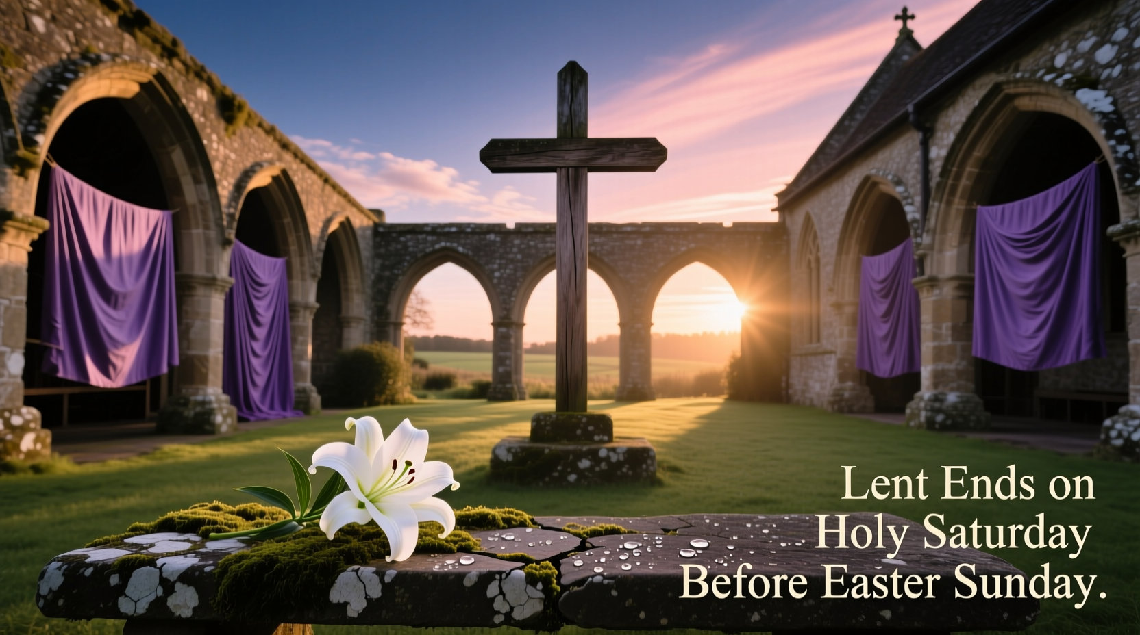 does lent end on easter sunday or good friday
