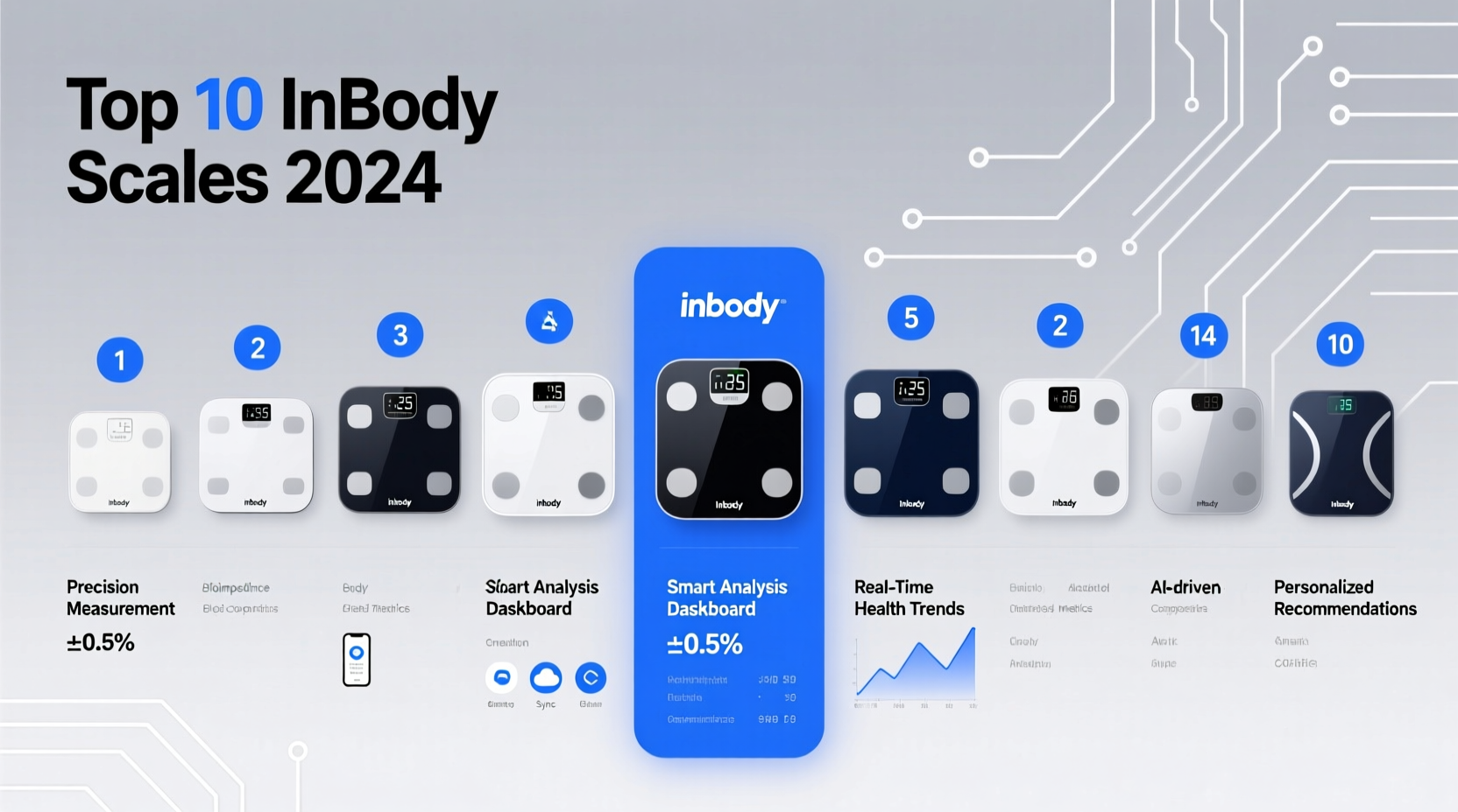 top 10 best inbody scales offering precision and smart analysis