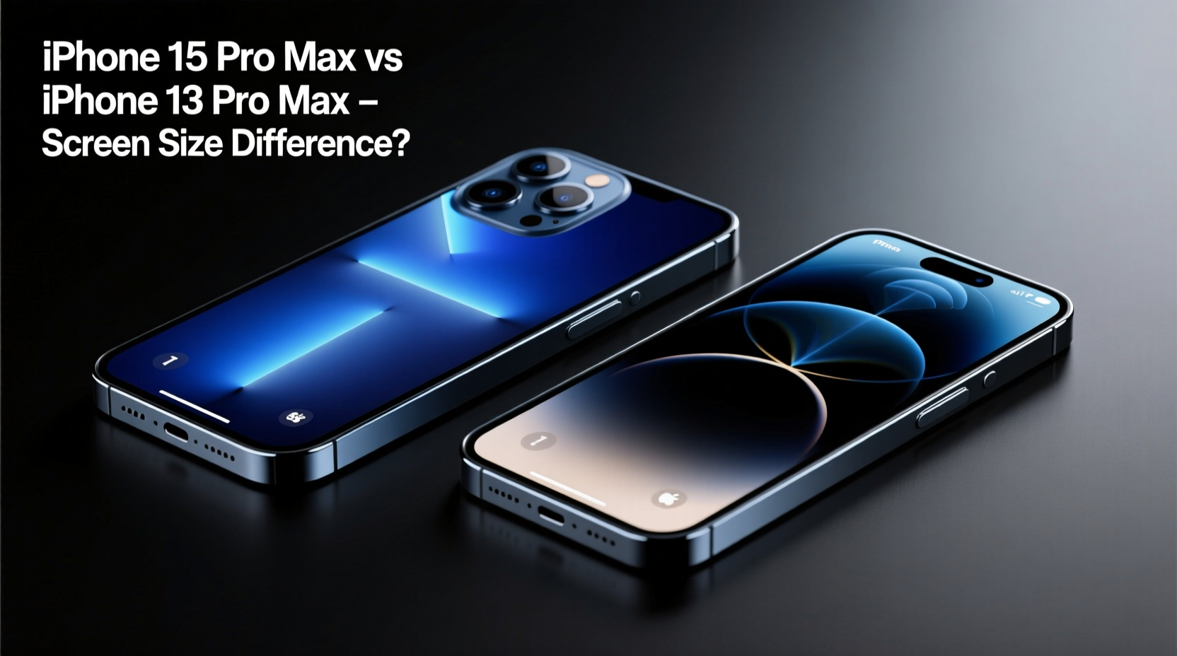 iphone 15 pro max vs 13 pro max is the screen size difference even noticeable