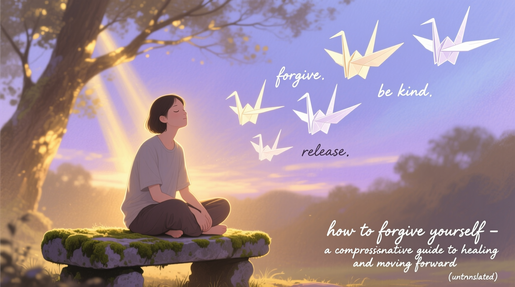 how to forgive yourself a compassionate guide to healing and moving forward