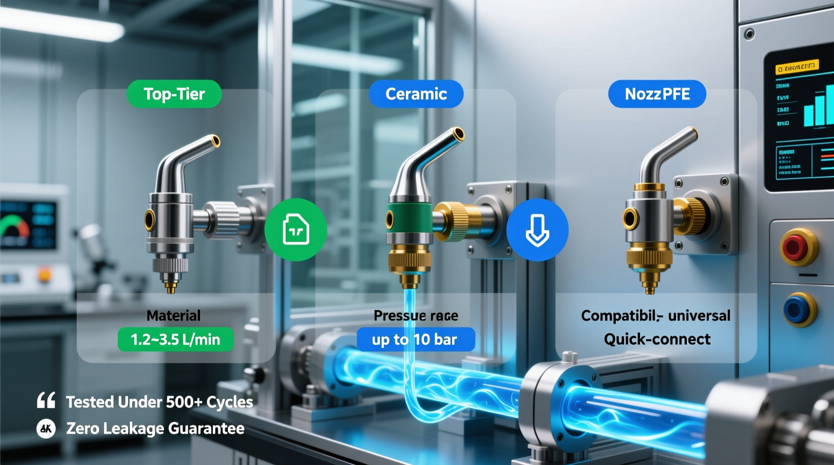 reliable and versatile options for the best nozzle in your setup