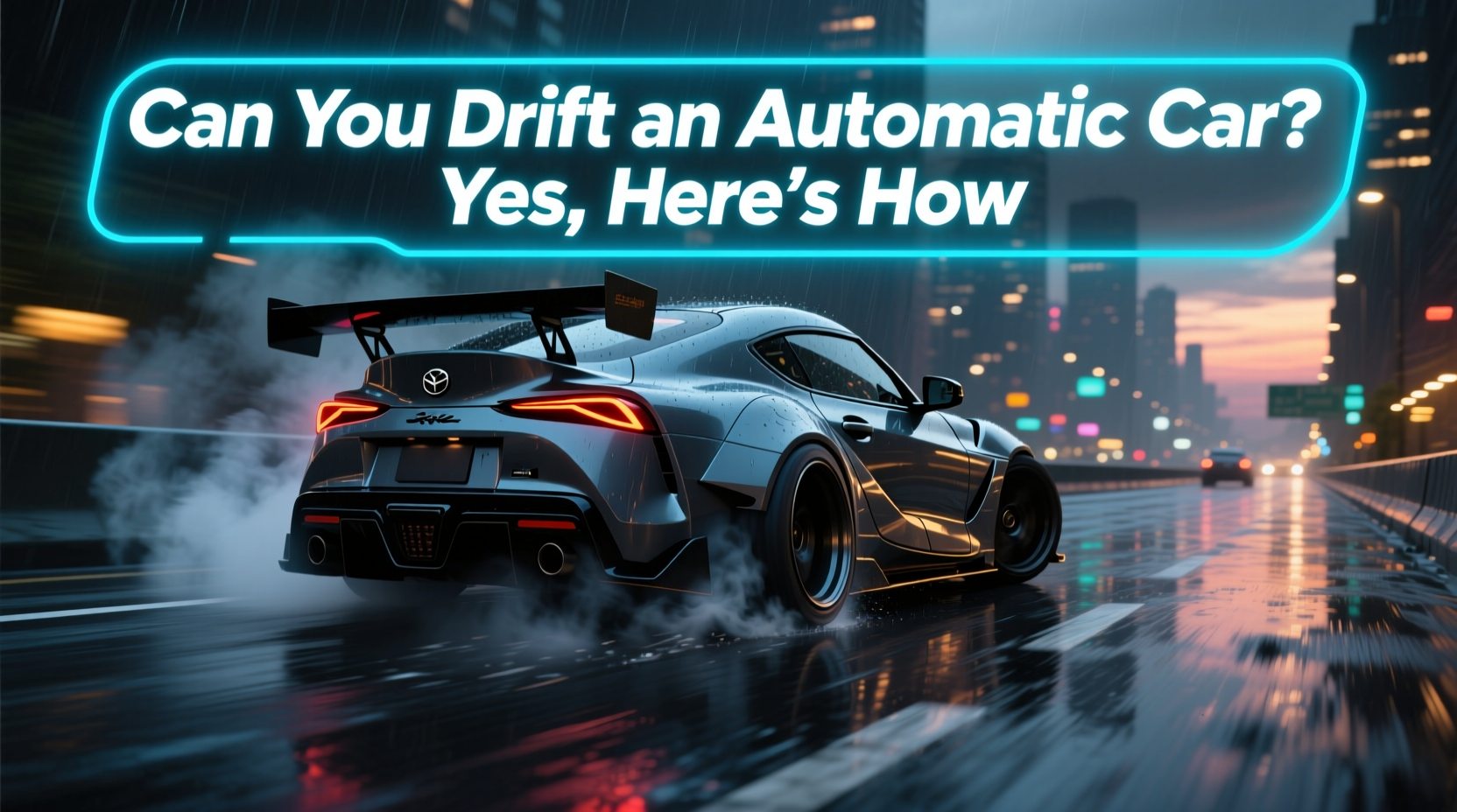 can you drift an automatic car