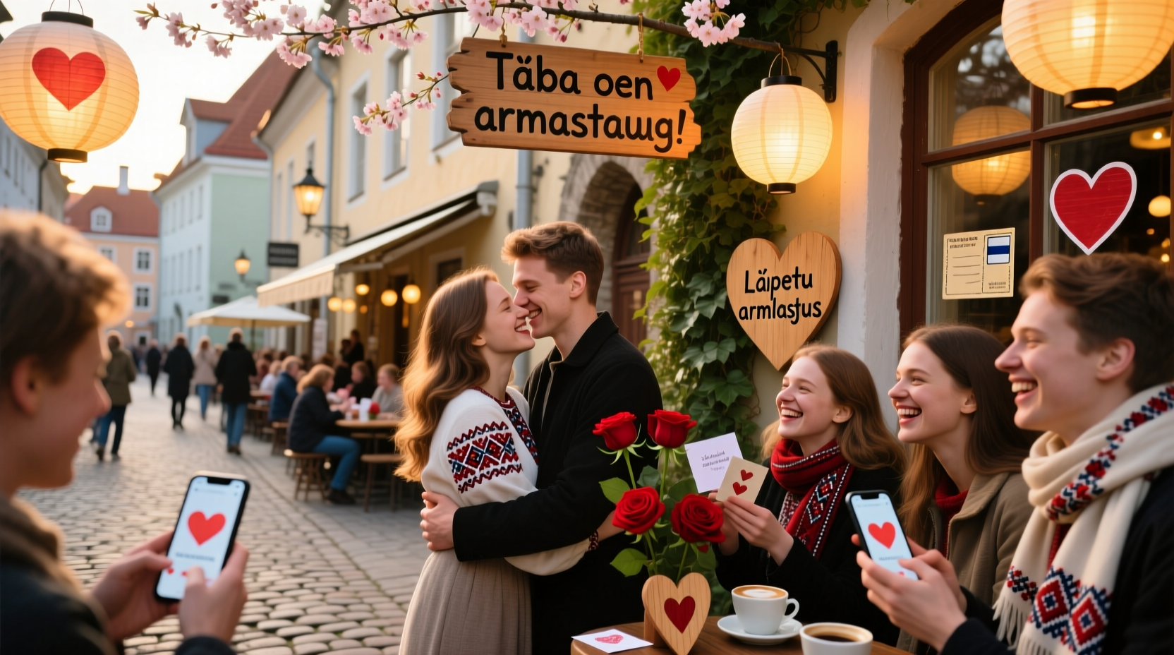 how do they celebrate valentines day in estonia