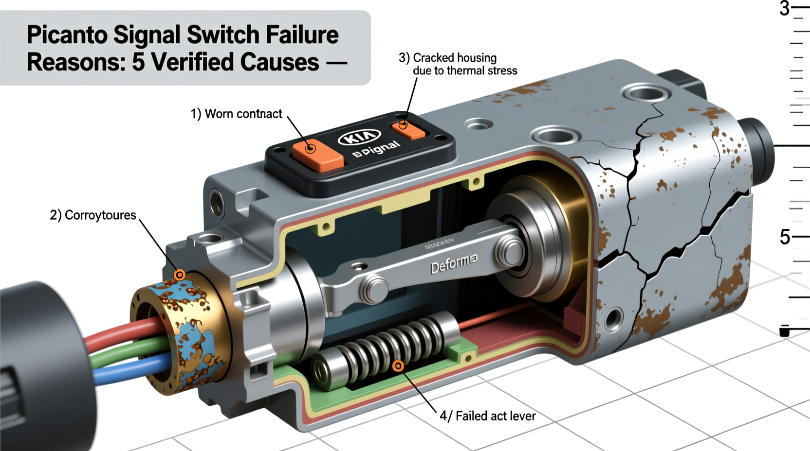picanto signal switch failure reasons
