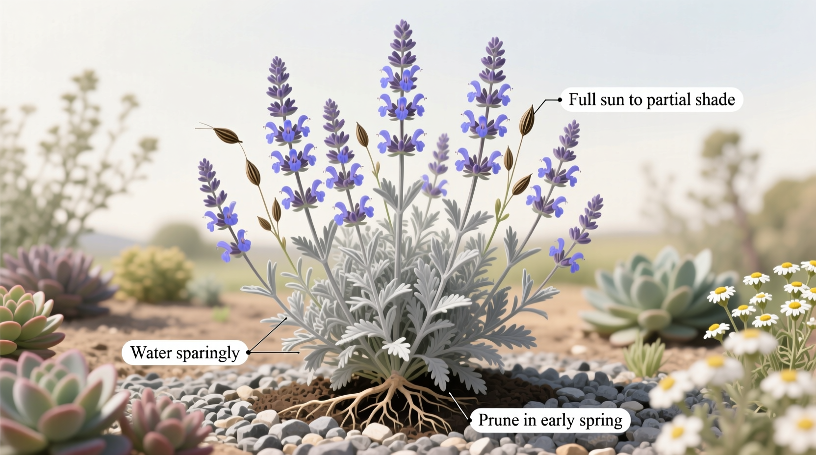how to care for russian sage plants