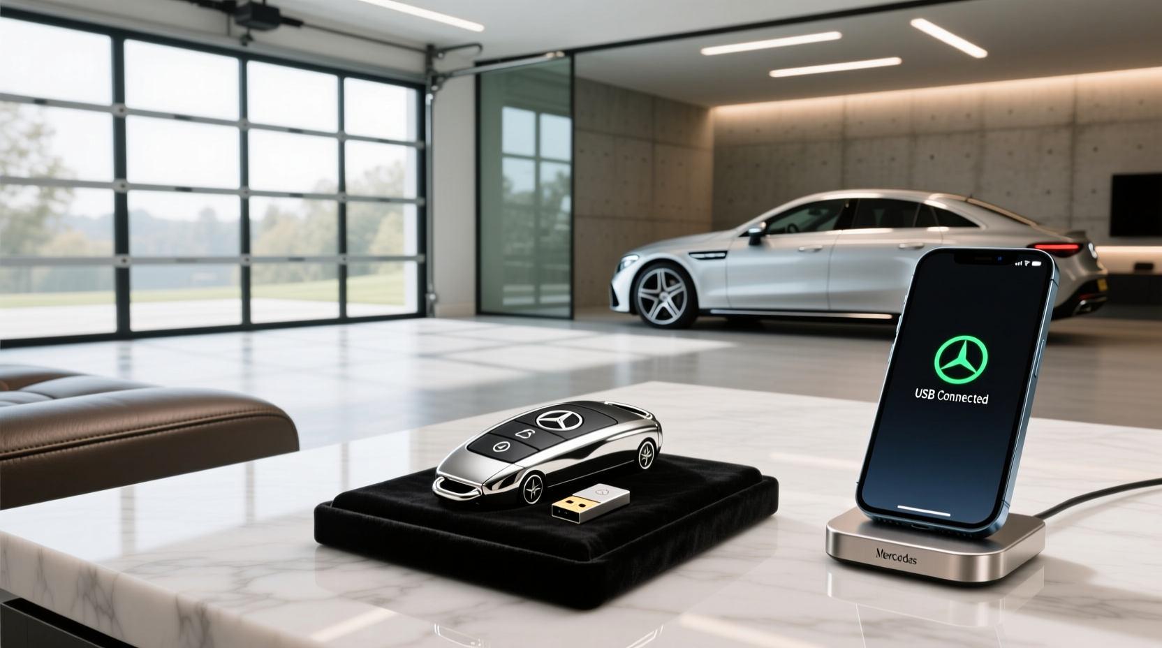 How to Choose Mercedes Key USB, Is There a USB Port in a Mercedes?