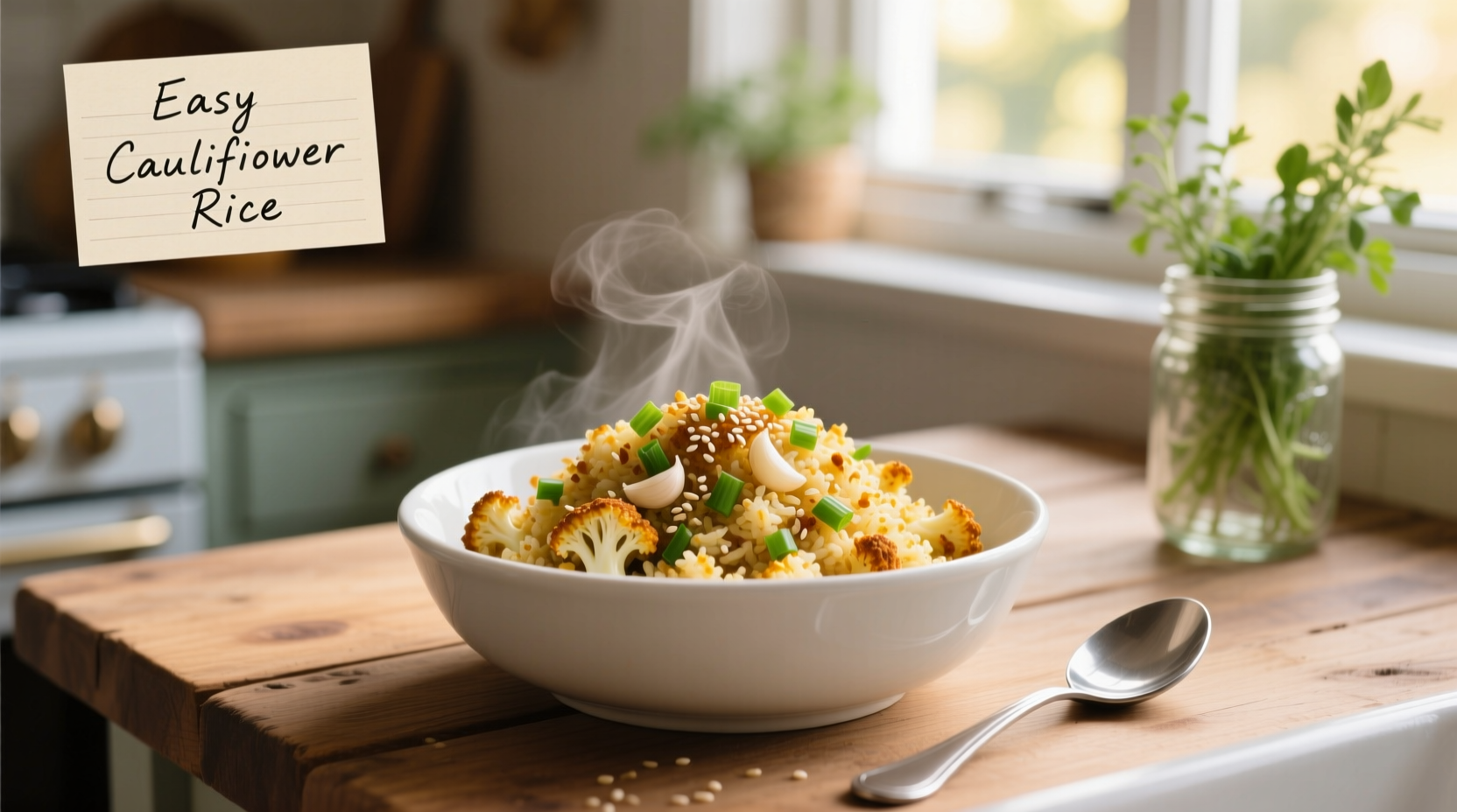 5 Easy Cauliflower Rice Recipes Ready in 10 Minutes