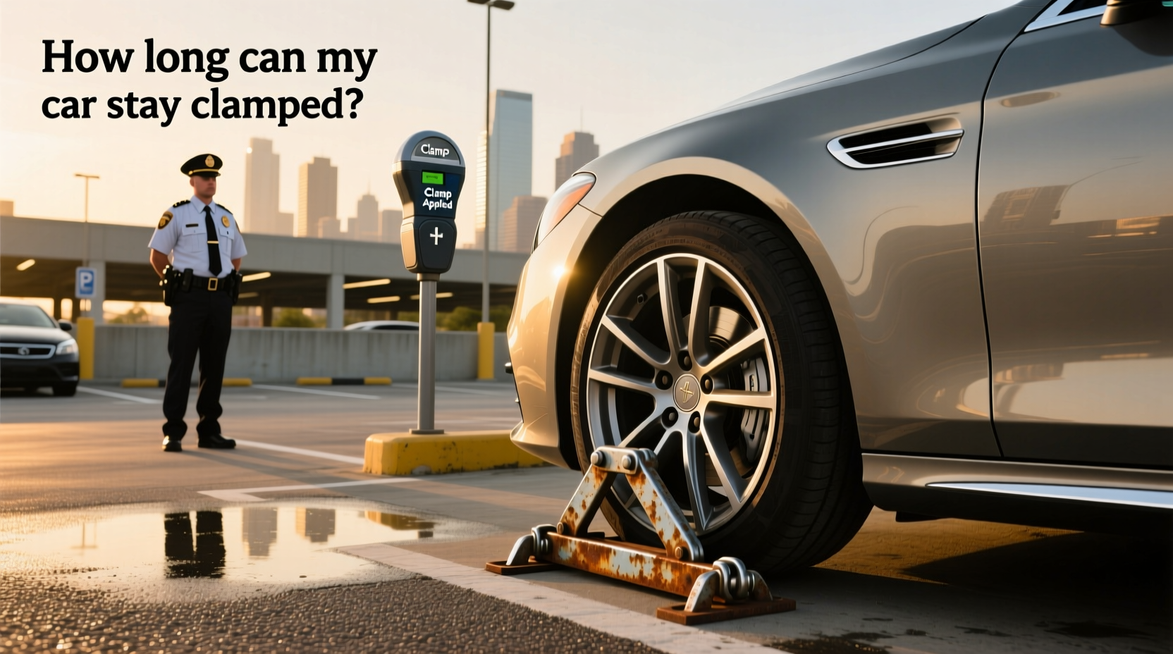 how to choose car wheel clamp,How long can my car stay clamped?