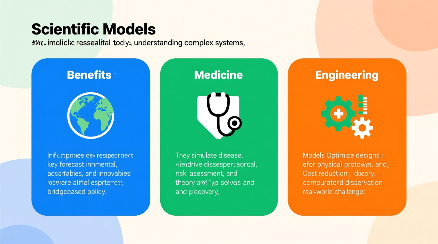 why are scientific models important benefits uses explained