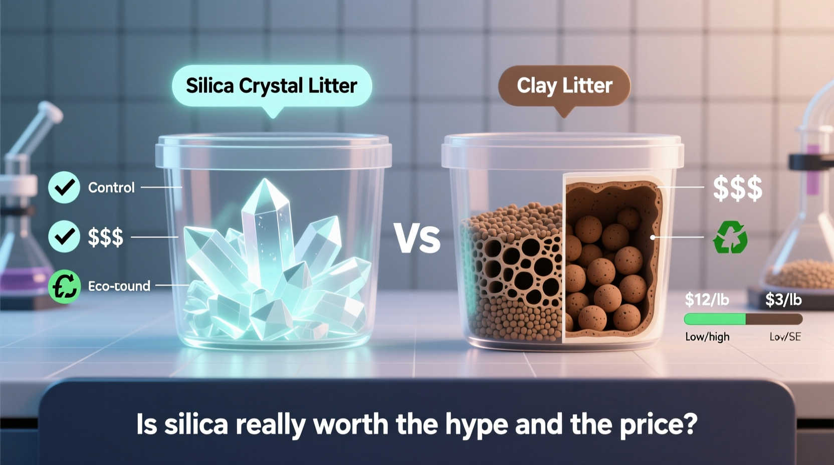 crystal vs clay cat litter is silica really worth the hype and the price